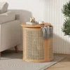Streamdale Furniture Streamdale Wood Side Table - 15.7" Round, Easy Assembly