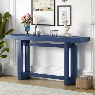 Streamdale Furniture Streamdale Wood Top Console Table