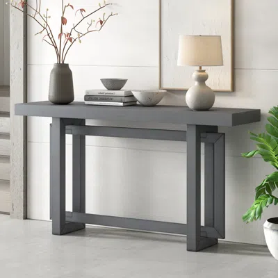 Streamdale Furniture Streamdale Wood Top Console Table