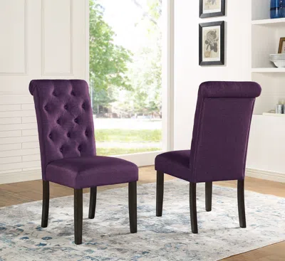 Streamdale Furniture Streamdale Wood Tufted Asons Dining Chair