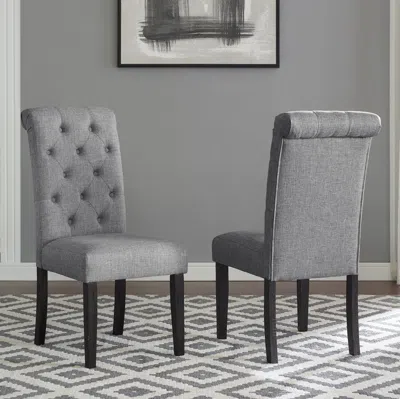 Streamdale Furniture Streamdale Wood Tufted Asons Dining Chair