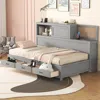 Streamdale Furniture Streamdale Wooden Daybed With Storage Drawers