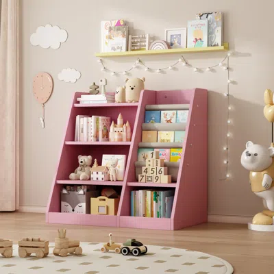Streamdale Furniture Streamdale Wooden Toy Organizer With Adjustable Shelf