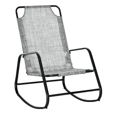 Streamdale Furniture Streamdale Zero Gravity Outdoor Rocking Chair For Relaxing Comfort