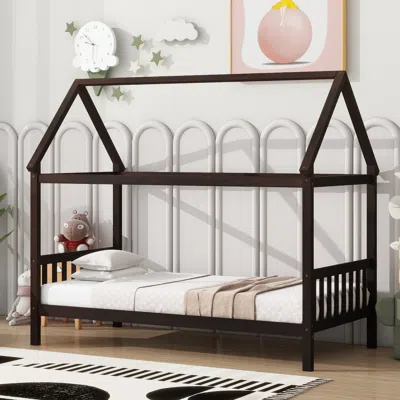 Streamdale Furniture Twin House Bed With Headboard And Footboard
