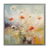 Streamline Art Blooms In The Meadow Ii Framed Canvas Art In Yellow