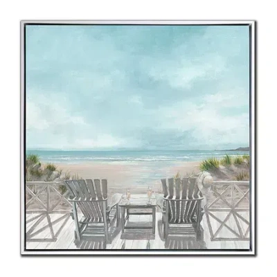 Streamline Art Champagne Moment Hand Embellished Canvas Art In Multi
