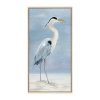 Streamline Art Coastal Calm Grand Framed Canvas Art In Blue