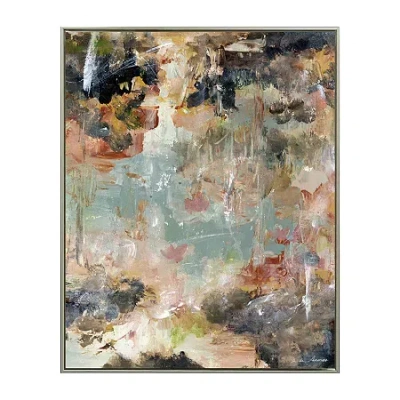 Streamline Art Mystic Marina Hand Embellished Canvas Art In Multi