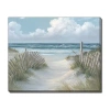 Streamline Art Pathway Through Dunes Canvas Art In Blue