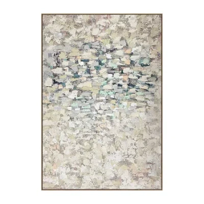 Streamline Art Patina Dreams Hand Embellished Canvas Art In Multi