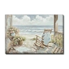 Streamline Art Porch Retreat Canvas Art In Blue