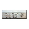 Streamline Art Shorebirds Canvas Art In Sand