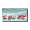 Streamline Art Summers Delight Canvas Art In Red