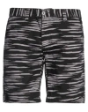 Shop Street Gallery Man Shorts & Bermuda Shorts Black Size 32 Cotton