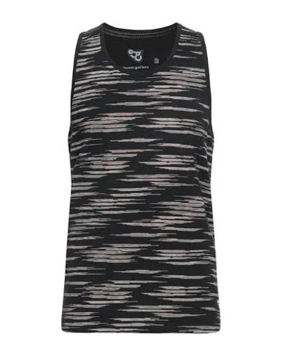 Street Gallery Man Tank Top Black Size L Cotton