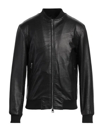 Street Leathers Man Jacket Black Size 3xl Leather