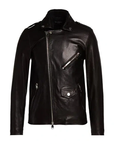 Street Leathers Man Jacket Black Size S Leather