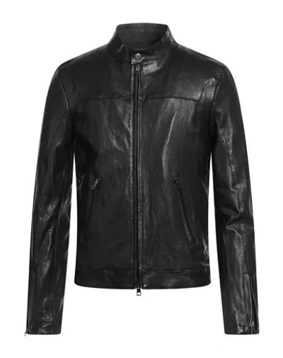 STREET LEATHERS STREET LEATHERS MAN JACKET BLACK SIZE XXL LEATHER