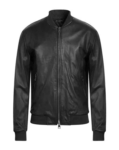 Street Leathers Man Jacket Black Size Xxl Leather