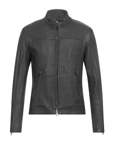 Street Leathers Man Jacket Dark Brown Size Xxl Leather