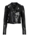 Street Leathers Woman Jacket Black Size L Leather