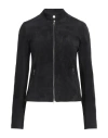 Street Leathers Woman Jacket Black Size M Leather
