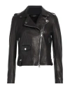 Street Leathers Woman Jacket Black Size S Leather