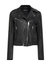 Street Leathers Woman Jacket Black Size Xl Leather