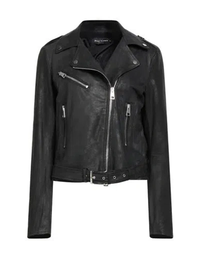 Street Leathers Woman Jacket Black Size Xl Leather