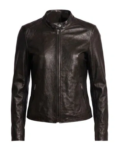 Street Leathers Woman Jacket Black Size Xs Leather
