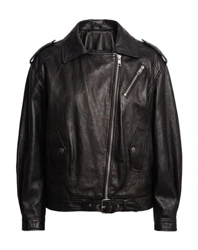 Street Leathers Woman Jacket Black Size Xs Leather
