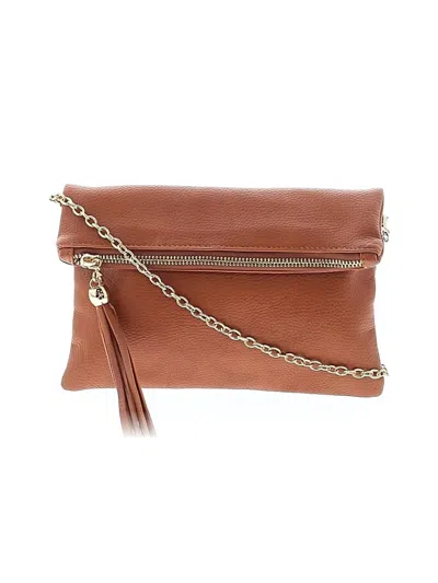 Pre-owned Street Level Clutch In Brown