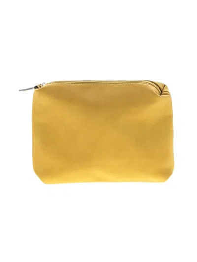 Pre-owned Street Level Makeup Bag In Yellow