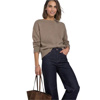 Street One Beige Cotton Sweatshirt In Brown