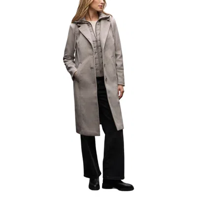 Street One Beige Polyester Coat In Gray