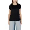 Street One Black Viscose T-shirt In Black