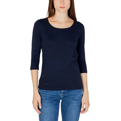 Street One Cotton Tops & Women's T-shirt In Blue