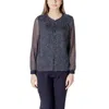 Street One Blue Polyester Blouse In Multi