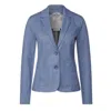 Street One Blue Polyester Suits & Blazer