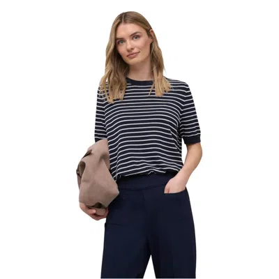 Street One Blue Viscose T-shirt In Multi