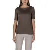 Street One Brown Cotton T-shirt In Brown