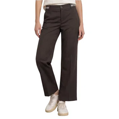 Street One Brown Viscose Casual Pants