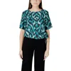 Street One Green Viscose Blouse In Green