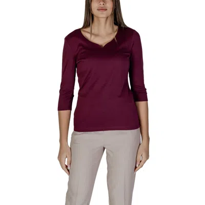 Street One Cotton Tops & Women's T-shirt In Purple