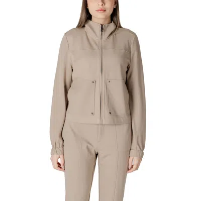 Street One Viscose Jackets & Women's Coat In Beige