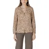 Street One Beige Viscose Blouse In Beige