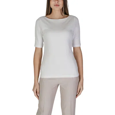 Street One Cotton Tops & Women's T-shirt In White