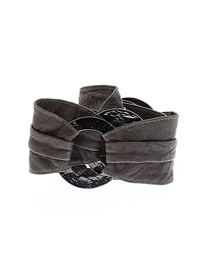 Pre-owned Streets Ahead Belt In Gray