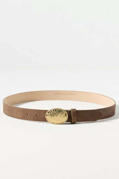 Streets Ahead Eleanora Belt In Gray